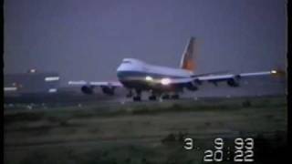 SAL / SAA South African Airways 747-200 take off Schiphol Amsterdam