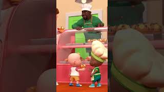 Do you know the muffin man? 🧁🧑‍🍳 #cocomelon #shorts | CoComelon and Little Angel Nursery Rhymes