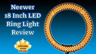 Neewer 18 Inch LED Ring Light Review 💡