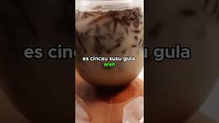 resep es Cincau pelepas dahaga menu takjil buka puasa #shorts