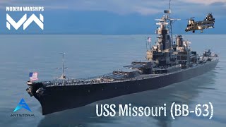 Modern Warships Gameplay | USS Missouri (BB-63)