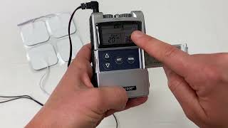 TENS unit tutorial for urinary urgency/frequency