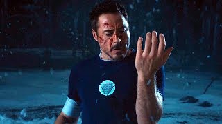 Iron Man Falls - Snow Scene "Not My Idea!" Iron Man 3 (2013) Movie CLIP HD