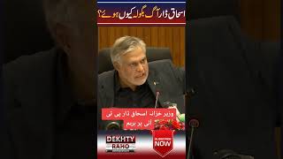 وزیر خزانہ اسحاق ڈار آگ بگولہ #latestnews #ptigovernment #shorts