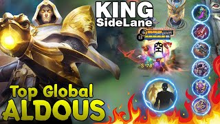 NEW ALDOUS OFFLANE BEST BUILD AND EMBLEM | ALDOUS ONE SHOT BUILD 2021 | MLBB