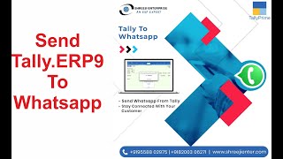 Whatsapp Send from Tally.ERP9 / Prime | Send invoice and other voucher| Send bulk ledger auto