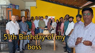 birthday🎂 ||  Celebrities my boss at office  #syedibrahimvlogs