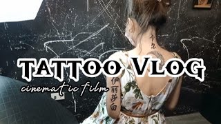 tattoo vlog/B-roll/cinematic #cinematic #vlog #tattoo