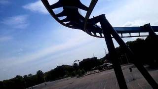 Batman: The Ride Front Row  HD POV Six Flags over Georgia