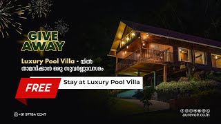 Big Giveaway | AuRevoir Resorts Malampuzha | Luxury Wellness Resort in kerala