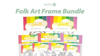 Folk Art Frame Bundle