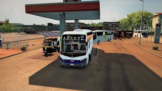 APSRTC Indra HIRED Dropped and crusing to Fuel Depot