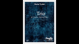 Trio for Clarinet, Viola and Piano