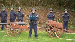 Merchant Taylors School CCF - Royal Navy Field Gun Display 09 Oct 2020