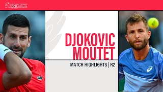 Novak Djokovic -  Corentin Moutet | ROME R64 - Match Highlights #IBI24