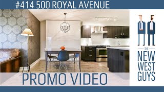 SOLD Dec 2020 2 Bedroom For Sale in Downtown New West | #414 500 Royal Avenue (Dominion)