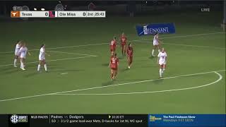 Texas 1-0 Ole Miss | SEC | NCAA Women's Soccer 2024