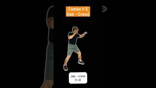 Boxing combo 1-2 Jab - Cross #boxingtraining #boxingtechnique #boxingworkout