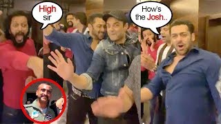 Salman Khan's CRAZY Celebration With Friends on Return of Cap. Abinandhan