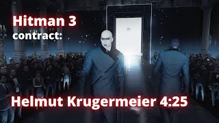 Hitman 3 contract Helmut Krugermeier in 4:25