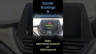 Suzuki bootlogo & Bootanimation #suzuki #shorts #logo #bootanimation #animation #car #android #viral