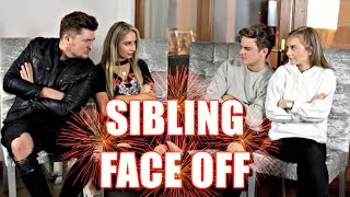 SIBLING FACE OFF | ft. Saffron Barker & Mikey Pearce