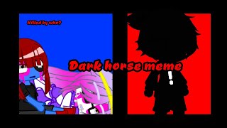 Dark horse meme //undertale//sans aus//