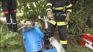 Citerne souple pour défense incendie (essai pompiers) - LABARONNE CITAF