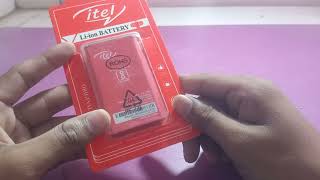 Itel BL 25BI 2500mah battery unboxing