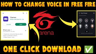 how to change voice in free fire| voice changer oppo | voice change game turbo _ @Rai Star voice 🔥