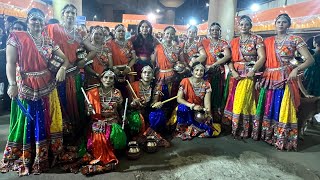 Navratri Garba day 2/9 choreographer Tanishka, Kavita more group, garba dandiya.Festival vlogs