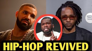 50 Cent Openly Reveals That Hip-hop Needed The Drake-Kendrick Lamar Beef To Revive The Genre‼👀