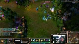 Imaqtpie - Ezreal ADC with Fiddlesticks Support vs Vayne Blitz (Diamond I)