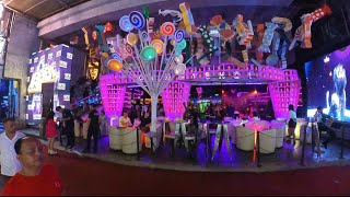 4K 360 VR tour of Walking street Pattaya Thailand - Nightlife February 2024