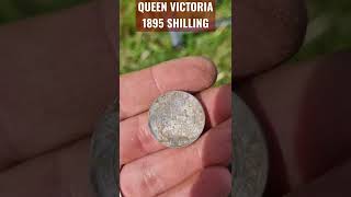 #shorts Queen Victoria 1895 Shilling | Metal Detecting UK