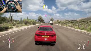 Forza Horizon 5 - 2017 ALFA ROMEO GIULIA QUADRIFOGLIO - Open World Free Roam Gameplay [4K60FPS]