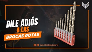 ¿Quieres perforar acero inoxidable ¡Usa estos tipos de brocas! 🛠️