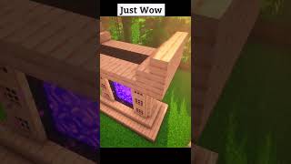 Simple and Best Looking Nether Potal #shorts #minecraft #viral