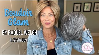 BOUDOIR GLAM by Raquel Welch in 2 Shades - Wig Review for WigsByPattisPearls.com