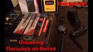 Unboxing GearBest - Посылка из Китая # Часы # Нож # Мультиметр #Отвертки