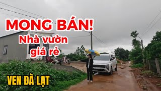 Nhà vườn ven Đà Lạt| Xoay vòng vốn không kịp, chị chủ nhà đánh bán căn nhà xây dựng tâm huyết!