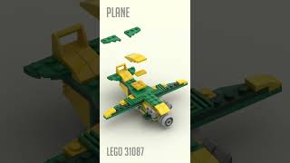 A PLANE With Only 73 Pieces | LEGO 31087