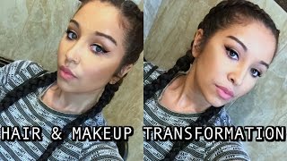 Makeup and Hair Transformation: Time Lapse