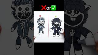 How to draw BABA CHOPS do vs don’t / Poppy Playtime Chapter 4