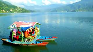 Phewa Lake (Taal) - Pokhara in a Minute (Time Lapse)