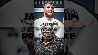 Jake Paul vs Mike Tyson #jakepaul #miketyson