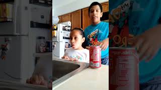 How to Make a Coca Cola Snow Cone featuring My Cousin @leslievalente1997  (Not For Kids)