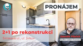 Pronájem zrekonstruovaného bytu 2+1 Jirkov ul. Šimkova / Zdeněk Fibrich