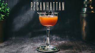 PECANHATTAN COCKTAIL. Instagram Cocktails Decoded