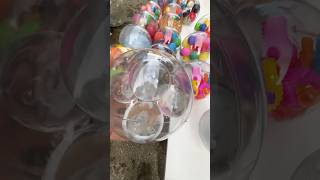 Handmade Marble Run Course ASMR ☆ 5m Healing Slope Transparent Egg Crystal Ball